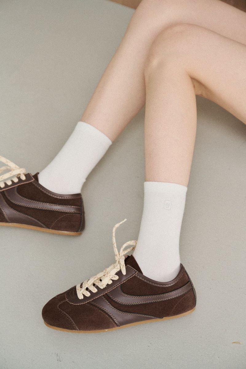 Brand Logo Knee-High Socks