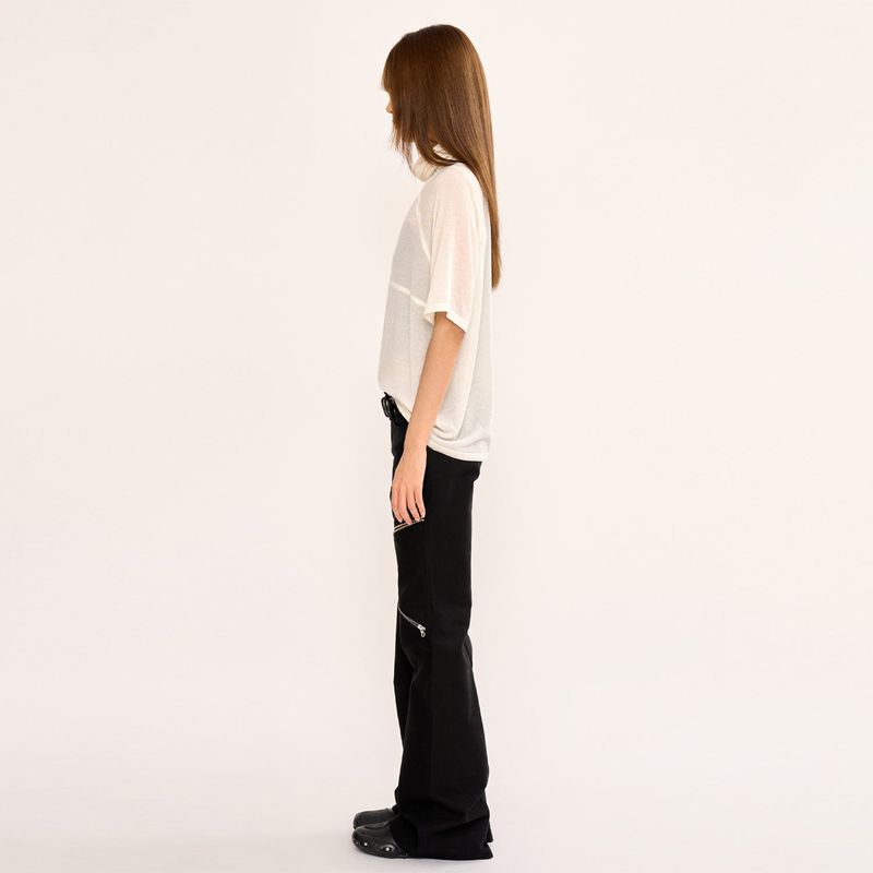 Turtle Neck Top - Ivory