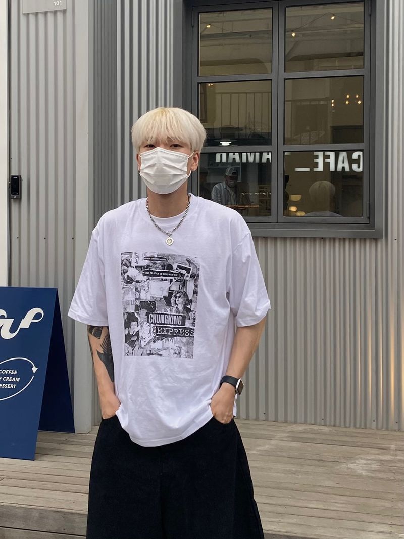 Poster Half Dyed Short Sleeve Tee 2C