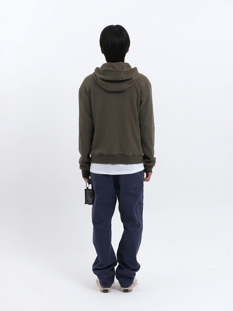 NOT ARMY REVERSIBLE HOODIE ZIPUP (OLIVE)