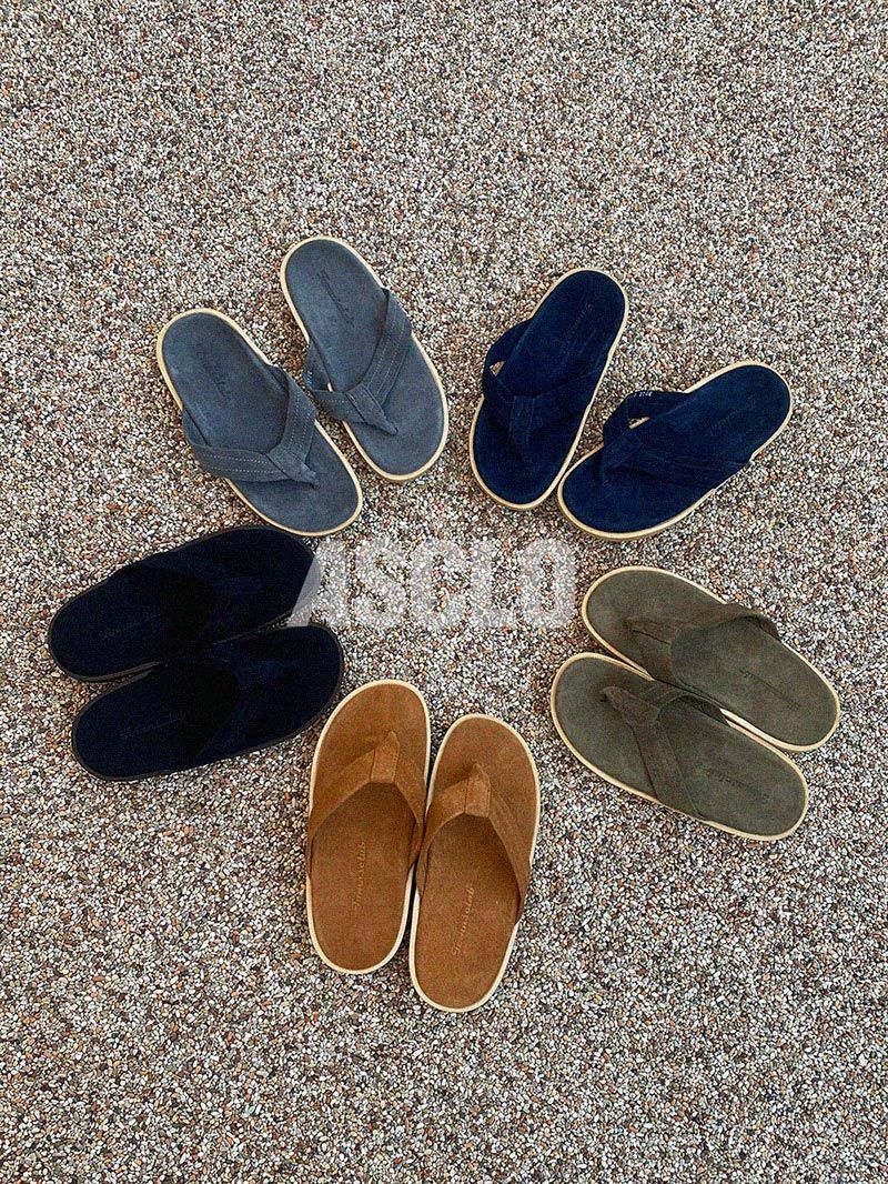 ASCLO Suede Flip Flop (6color)