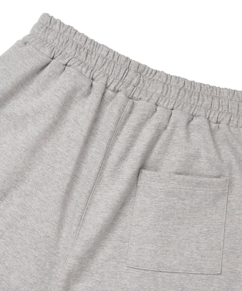 Balloon Baggy Bermuda Sweat Pants - Gray