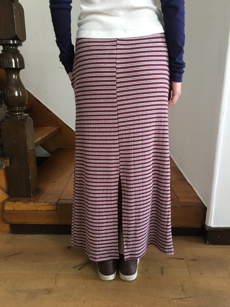 Renew knit long skirt (2color)