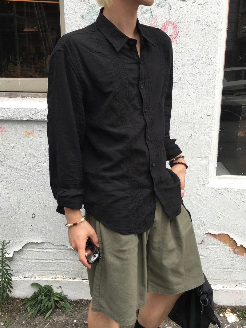 Zenith Ethnic Linen Shirt 3C