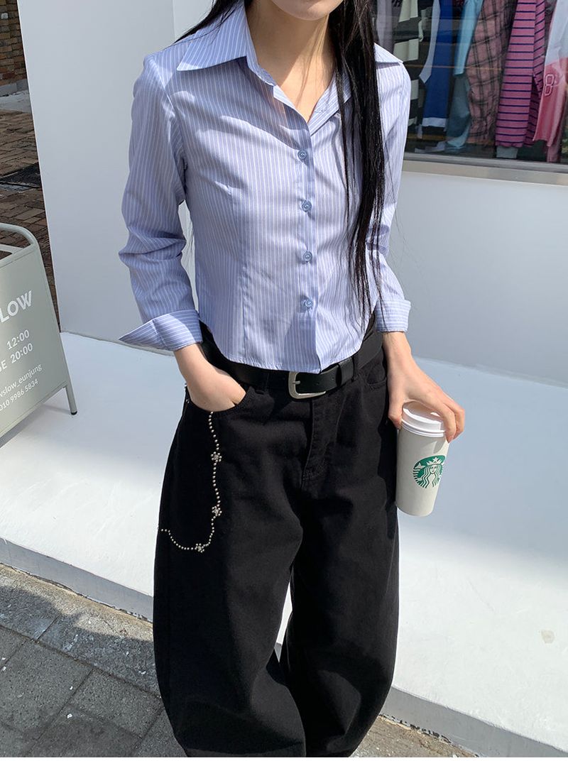 CHAINPIECE BALLOON PANTS