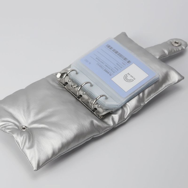 3-Ring Card Book - Silver