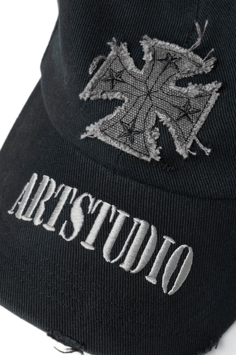 CROSS DESTROYED CAP (BLACK)