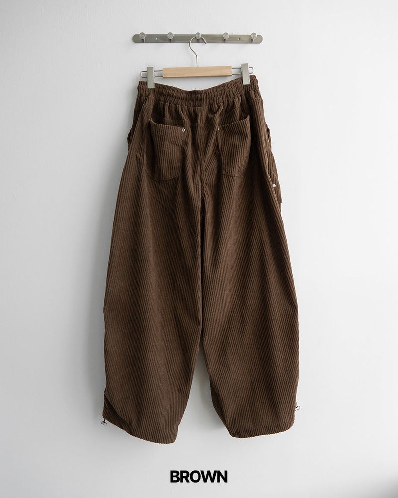 Crip Rivet Corduroy Pants