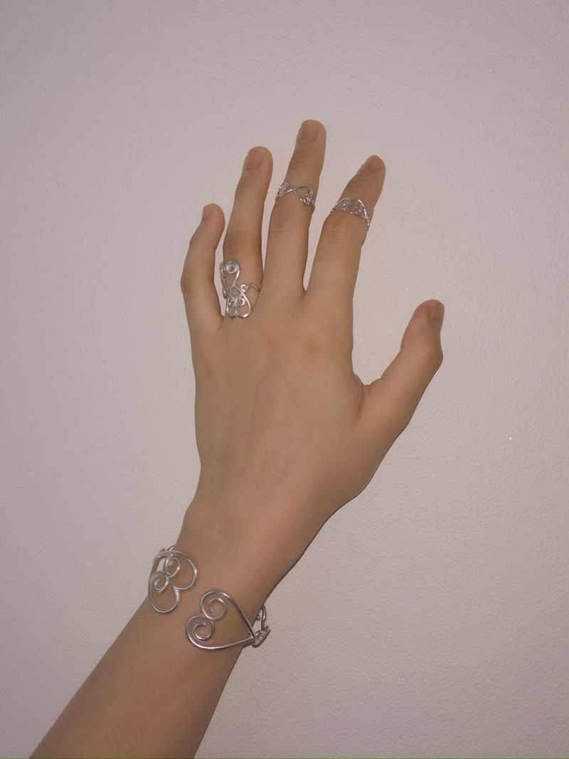 Asymmetric Heart Ring
