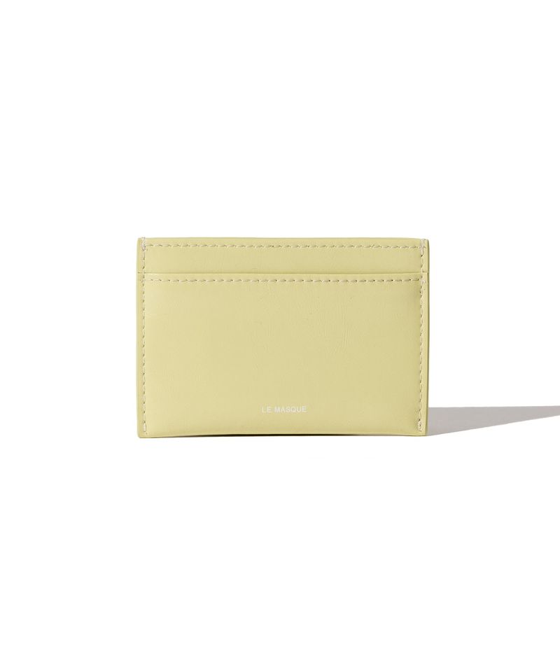 DOT Saddle Slim mini Card Wallets pale lemon