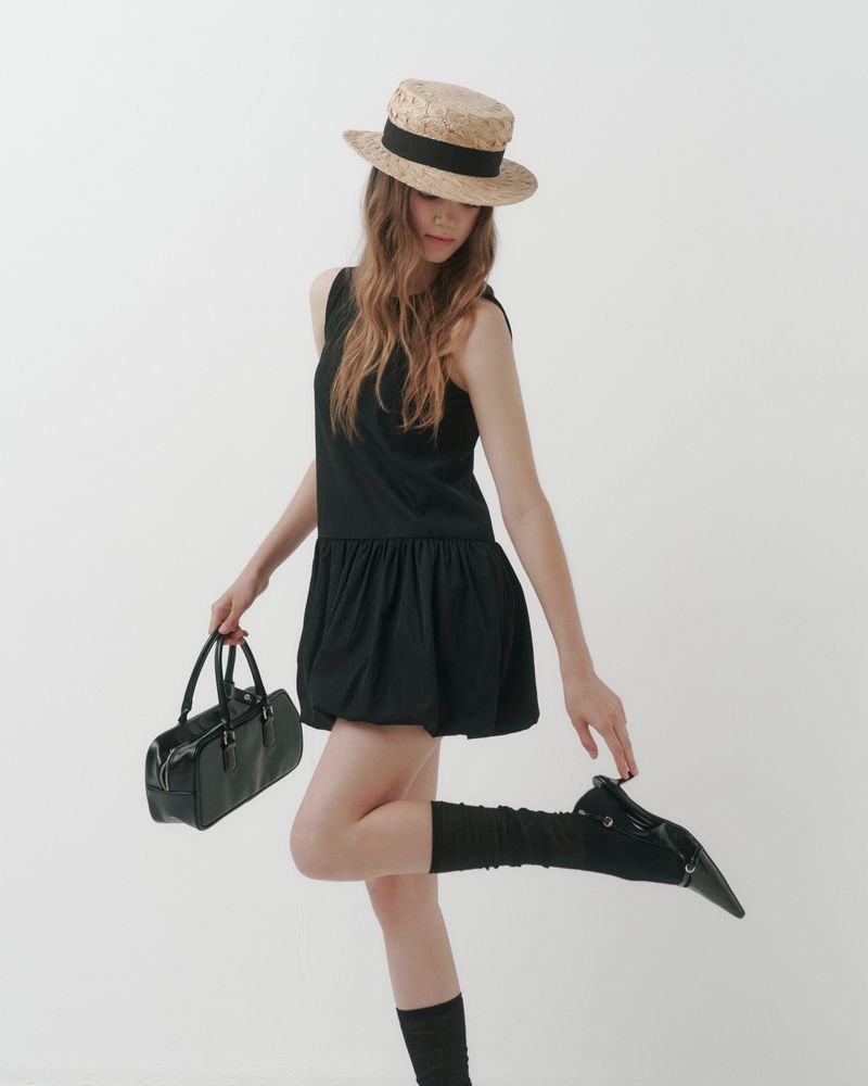[MADE] Balloon sleeveless dress