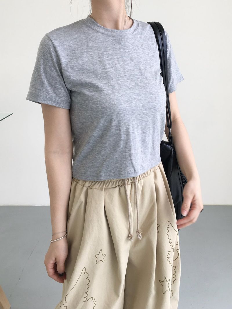 Daily Crop Short Sleeve (10c)