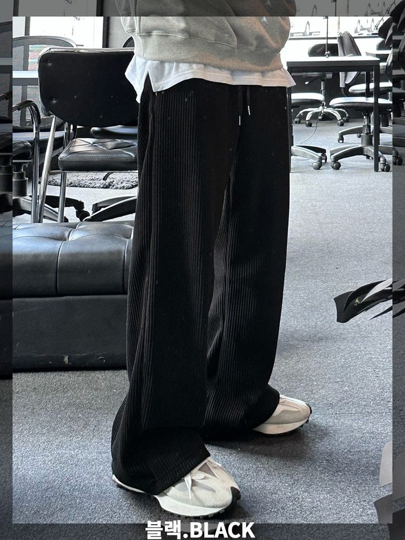 wide golgi banding pants