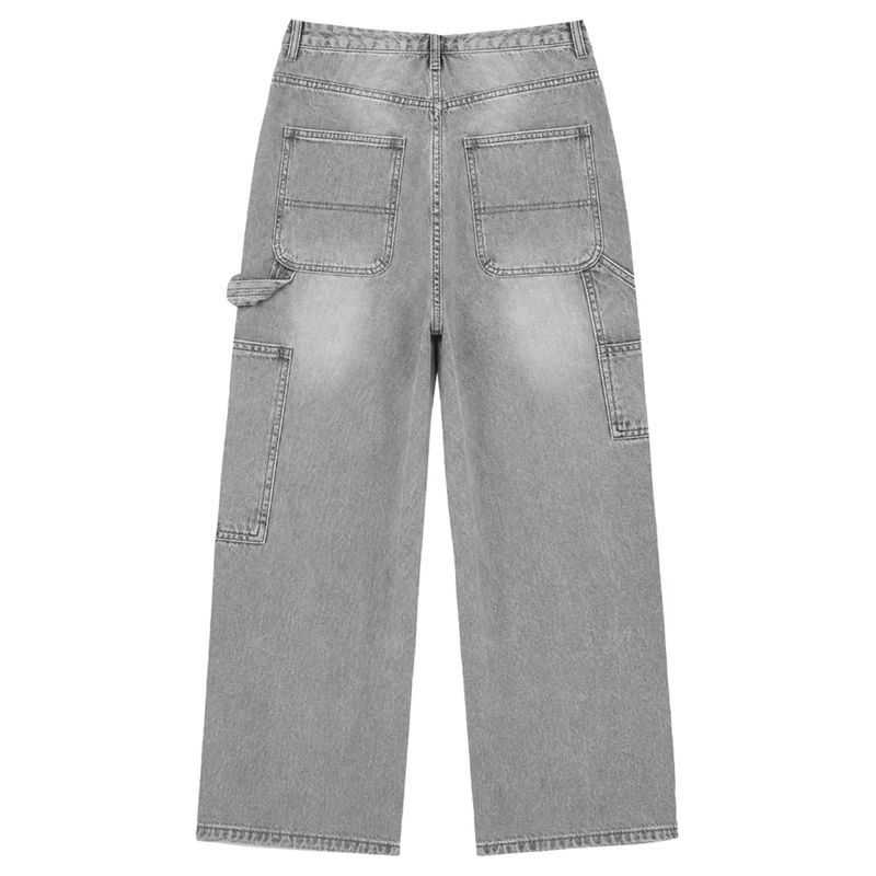 BTB : CURVE PANEL JEANS [GRAY CORE]