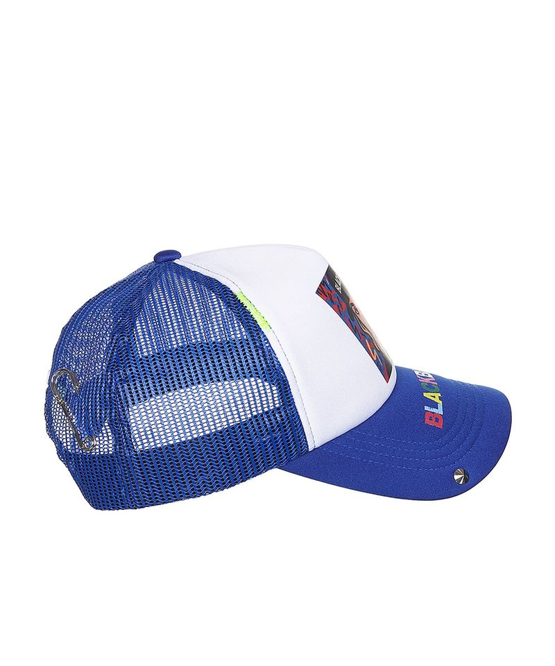 BBD Pop Clash Trucker Mesh Cap (Blue)