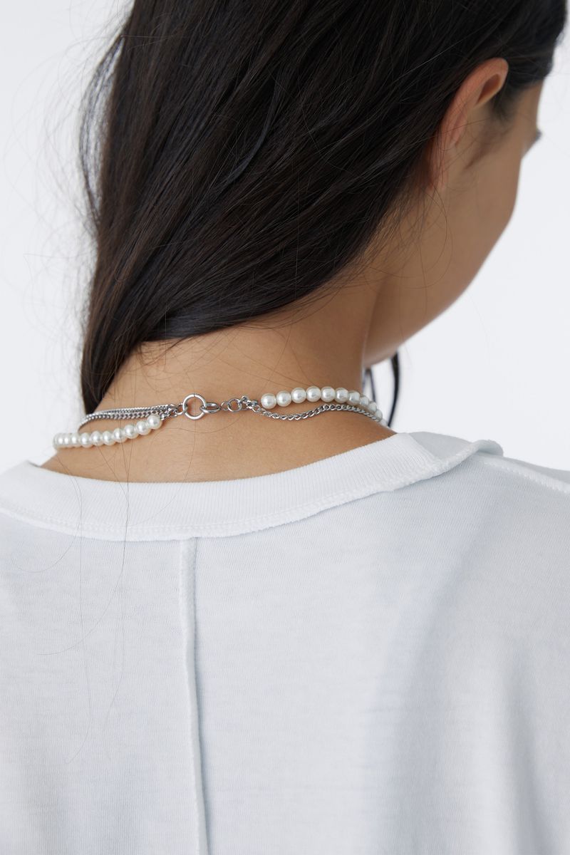 PEARL LAYERED NECKLACE