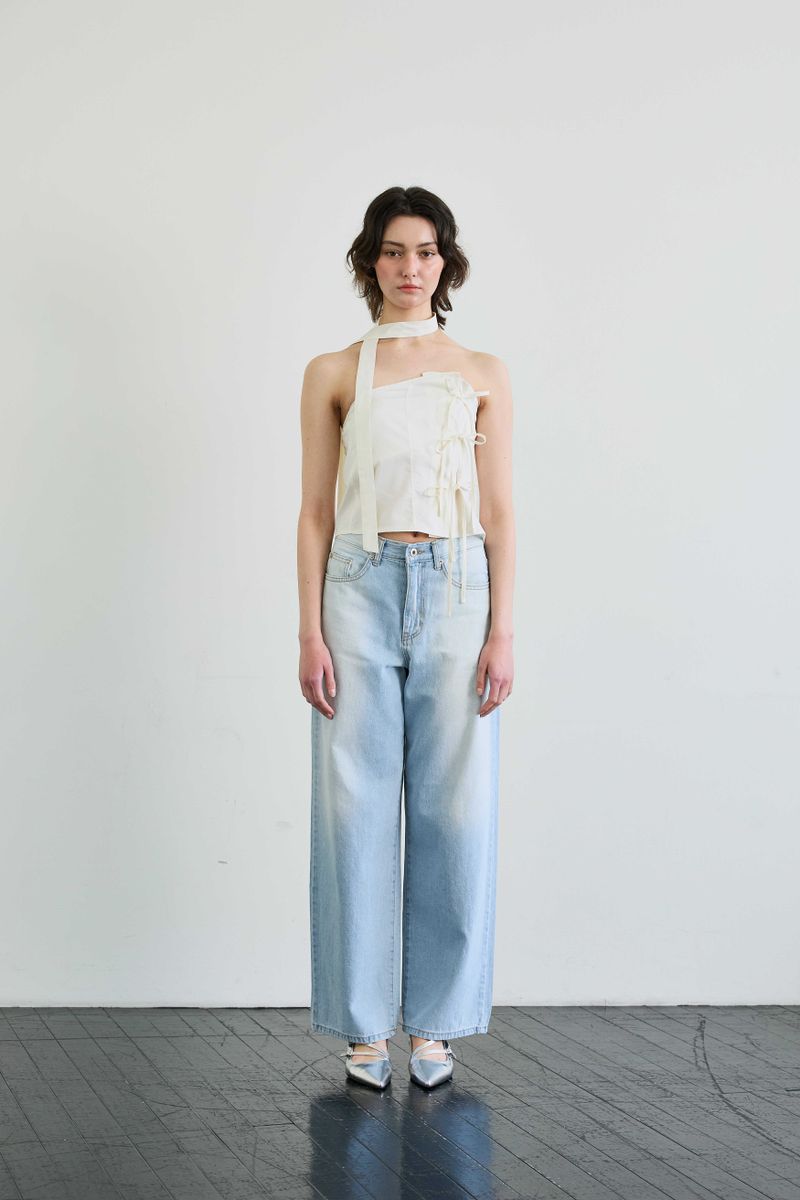 ARIKIM（アリキム）の「ELFIN SCARF TOP / BEIGE（Tops）」