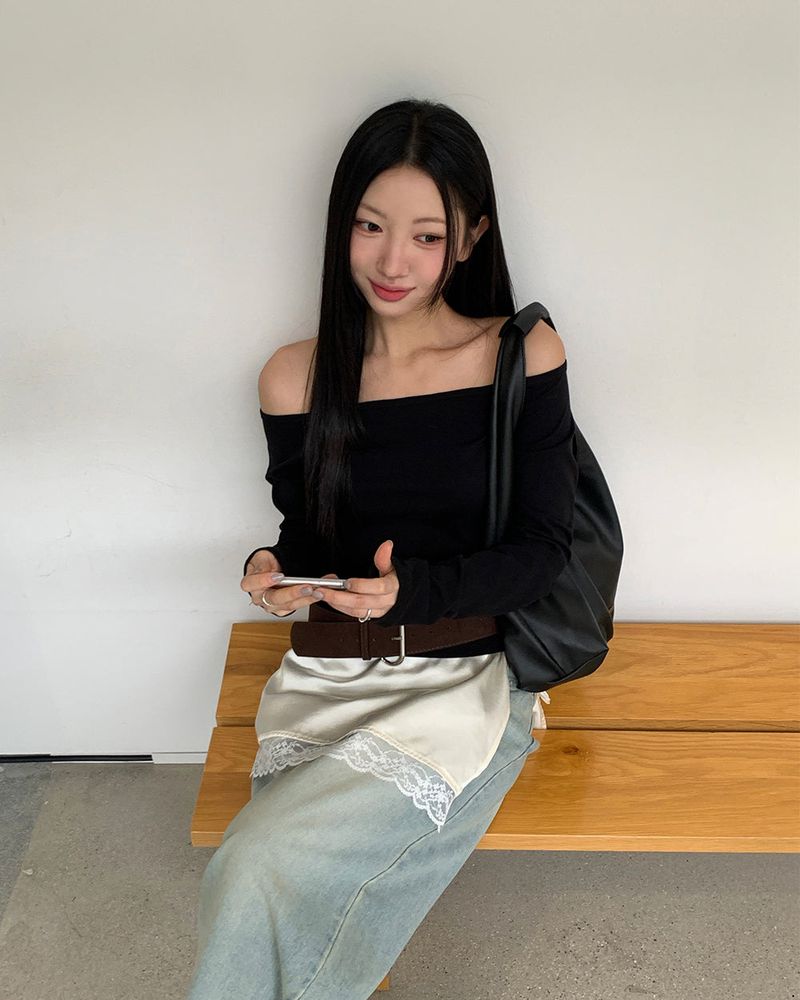 [ORIGIANL] Flow Leather Hobo Bag