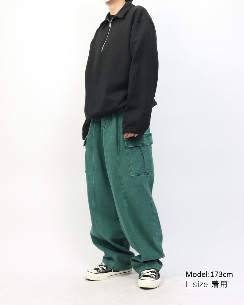 Surf Dying Cargo Denim Pants_2color