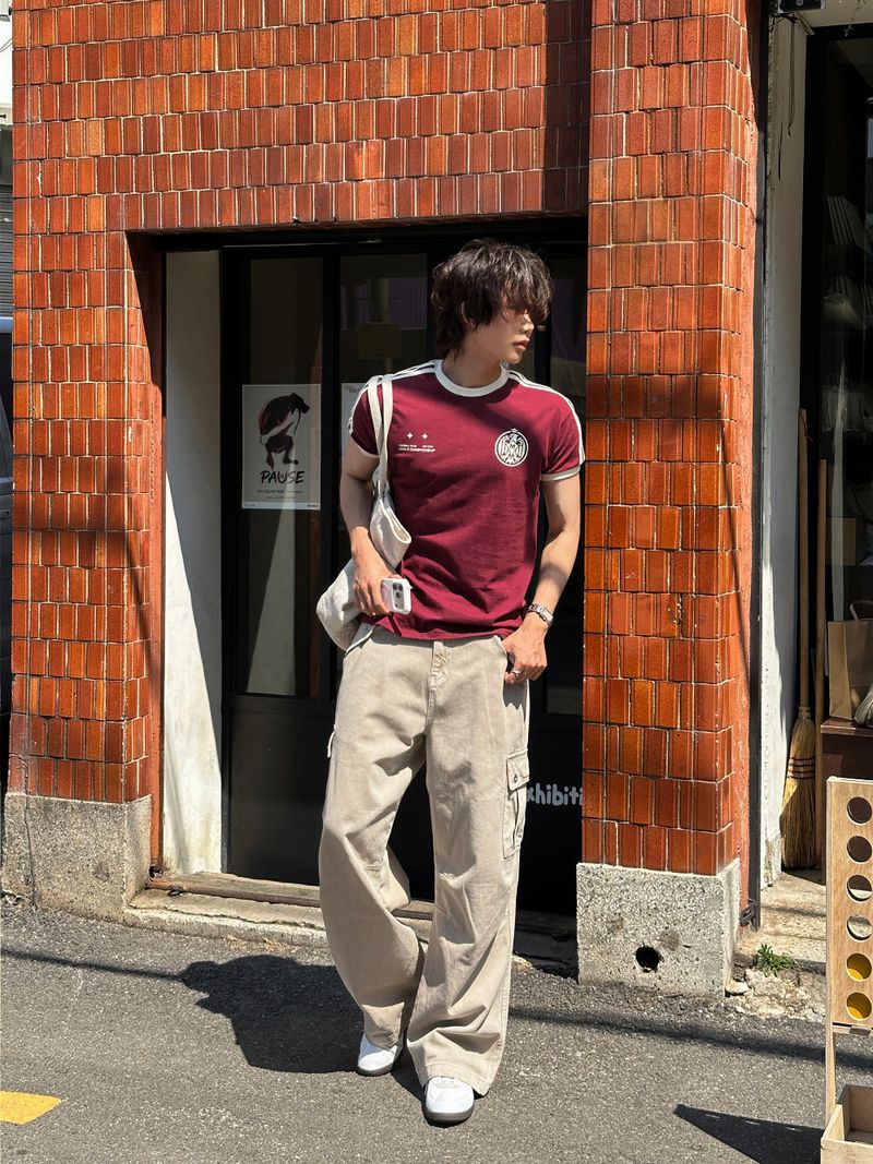 lemenne(ルメンヌ)の「LMN Mayer Two Burton Wide Cargo Pants (3 colors)(Pants)」