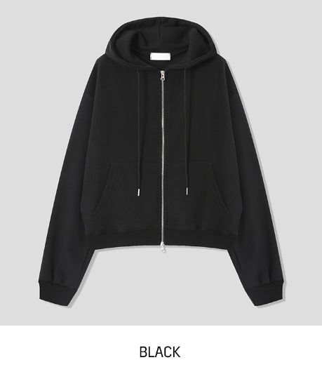Eve Brushed Two Way Hood Zip-Up