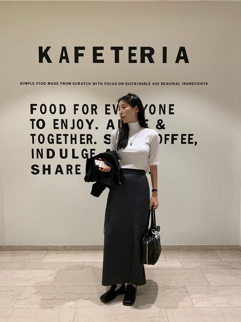 TRENDY APPAREL（トレンディー アパレル）の「[MADE] Atte Half Turtleneck T-shirt（Tops）」