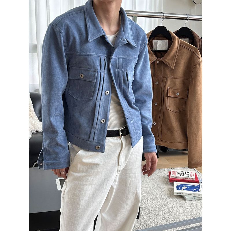 LAURANT（ロラン）の「[F/W] Suede trucker jacket(4color)（Jackets/Outerwear）」