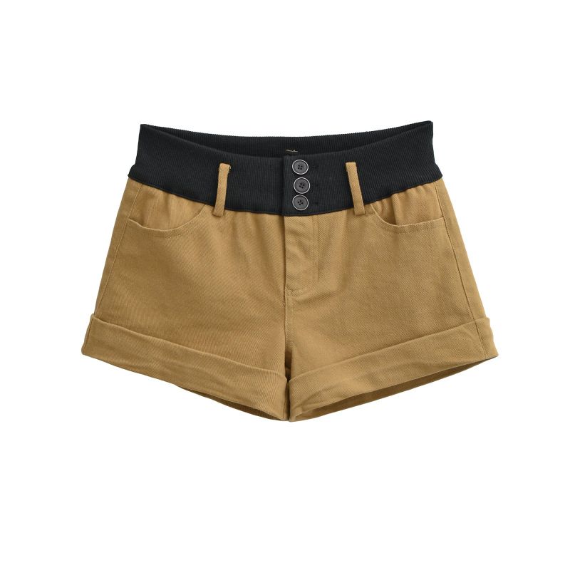 Reni Contrast Band Shorts