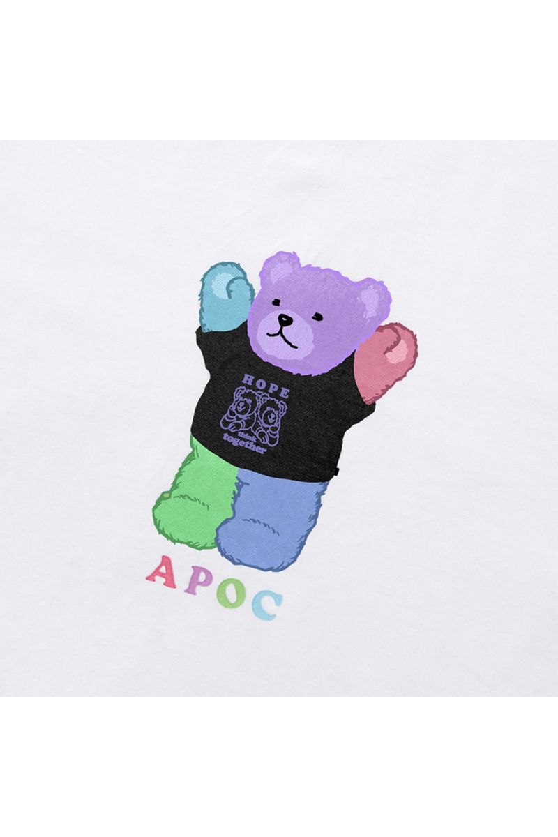 HTT Signature Bear Tee_White