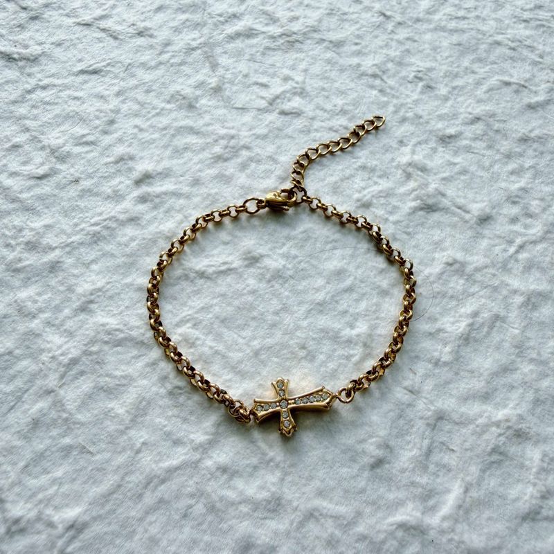 Sacred Star Cross Bracelet