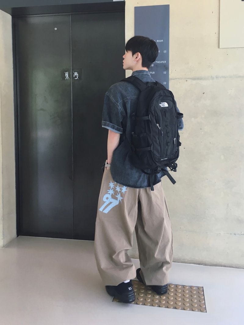 97Star Cotton Wide Pants 3C