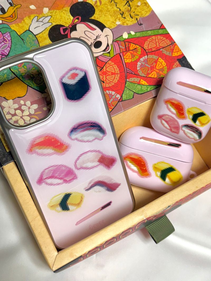 BENEE（ベニー）の「ピクセルすしエポキシバンパーケース（スマホグッズ/小物）」