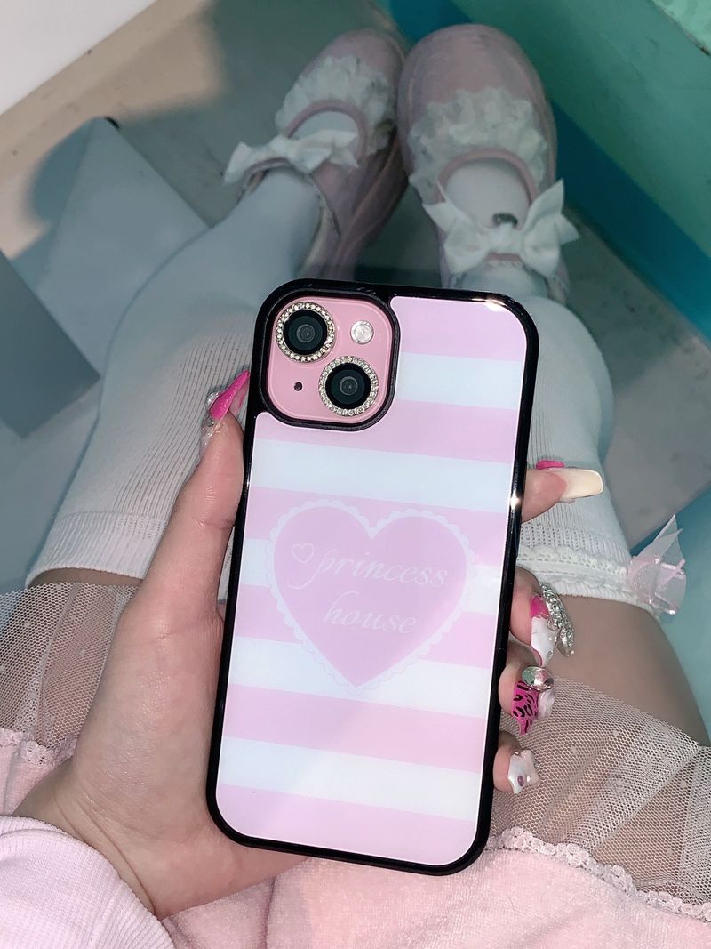 Whipping Stripe phone case - pink - magsafe
