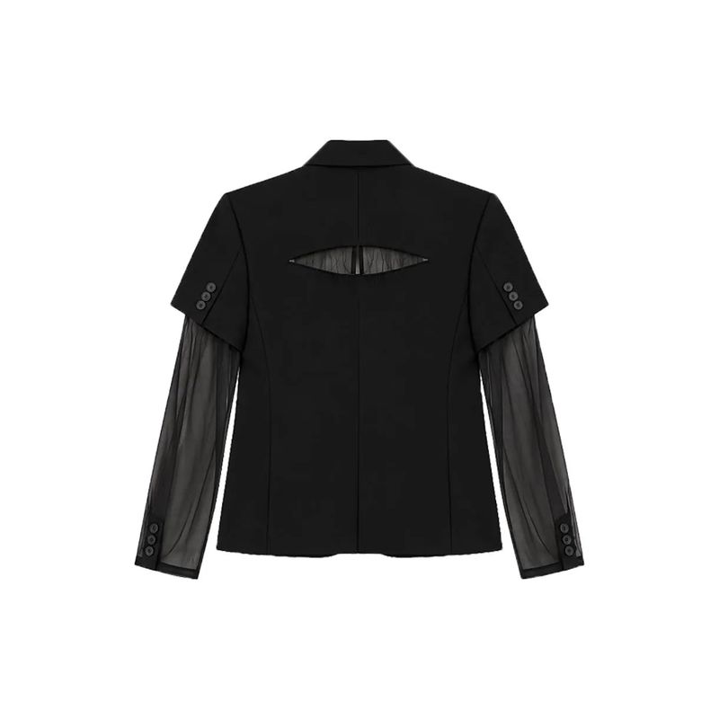 LAYERED DOUBLE SLEEVE JACKET