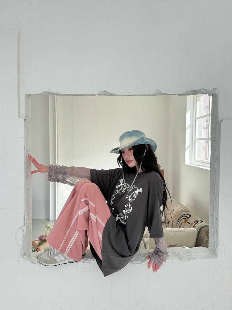 BELLE Lace Layered T-shirt
