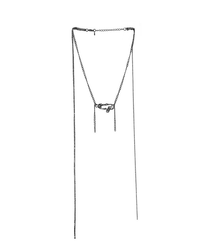 Bling chain drop necklace
