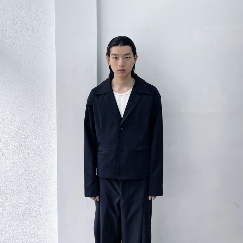 FADE MEET（フェードミート）の「Cropped Tailored Jacket（Jackets/Outerwear）」