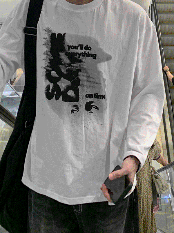 WHAT A LOOK（ワット ア ルック）の「Time Printing Long Sleeve（Tops）」