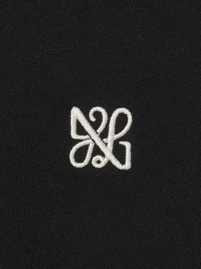 Asel Hooded zip-up Arc Black