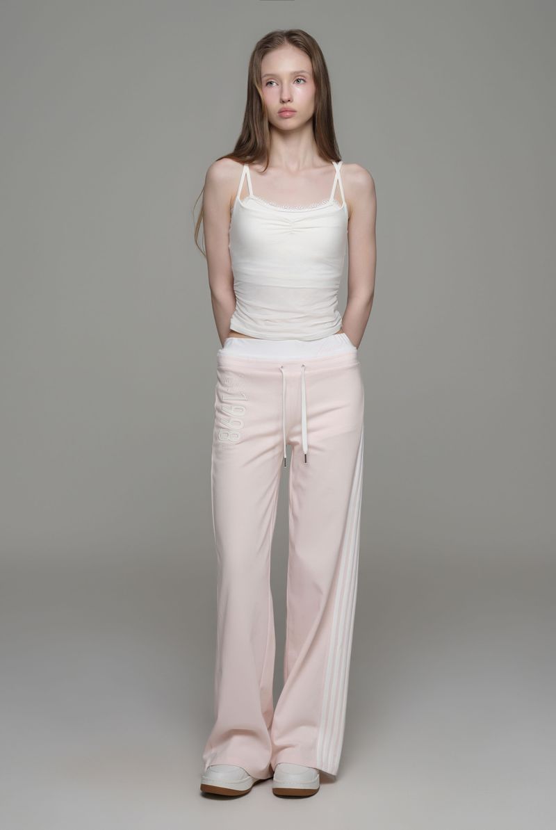 Strawberry milk sleeveless top, White