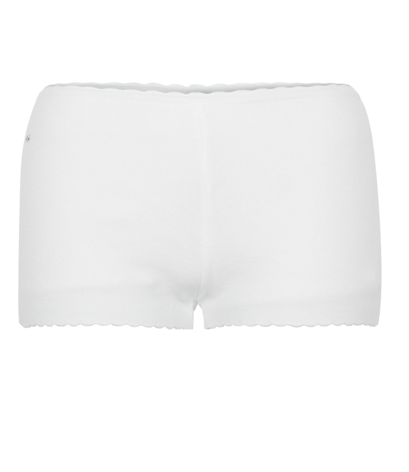 Frill Micro Knit Shorts
