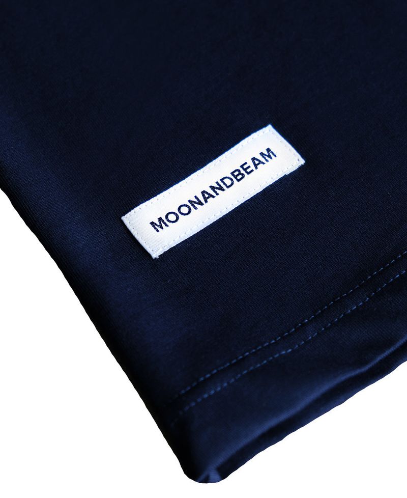 HEAVY JERSEY S/S COLLEGE TEE (NAVY)