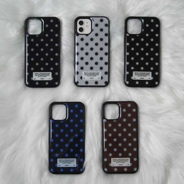 snow dot purple gray
