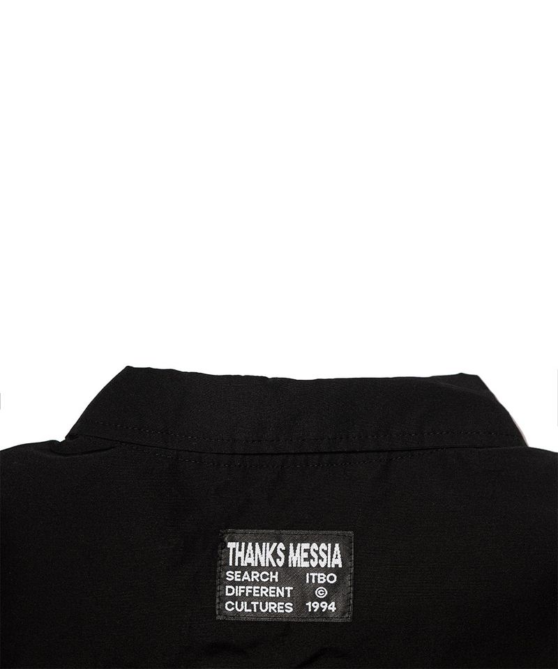 ARCH LOGO COACH JACKET-BLACK