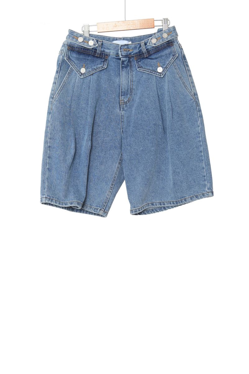 Bermuda Cargo Denim Half Pants