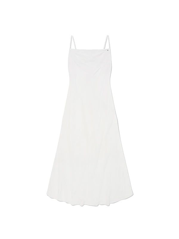 KIRSH（キルシー）の「BACK POINT MAXI SLEEVELESS DRESS [IVORY]（Dresses）」