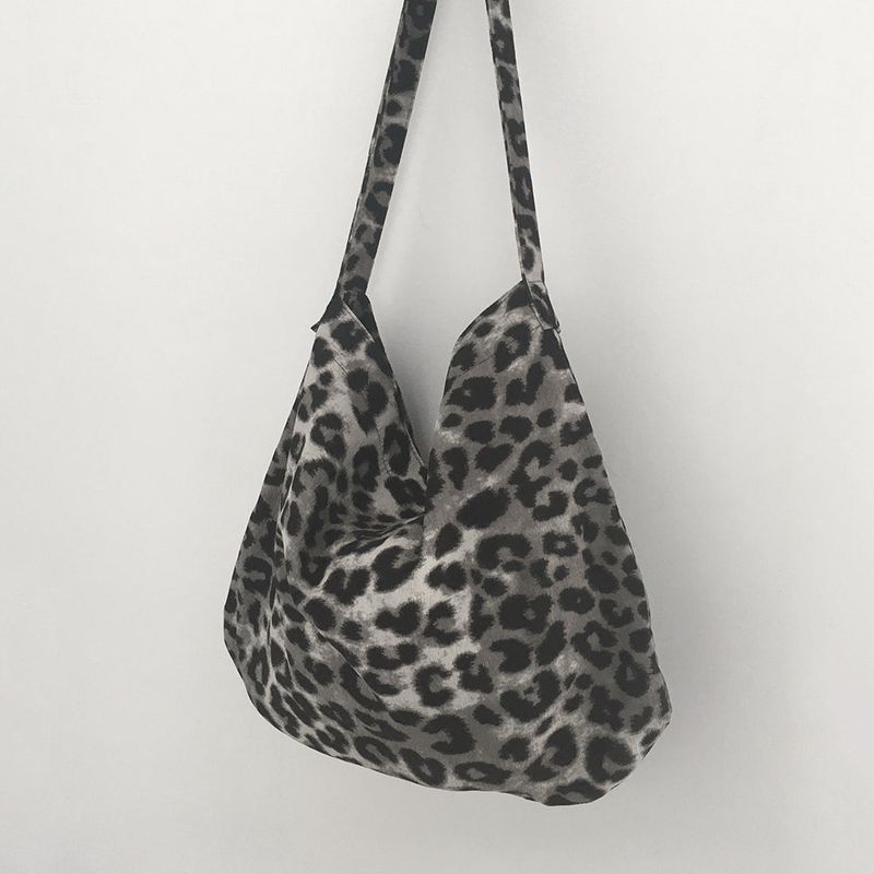 Meno Leopard Cross Shoulder Bags