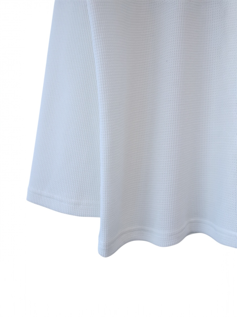 garden waffle lace T