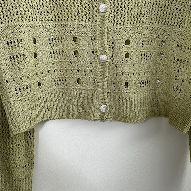 Windy Hill Punching Summer Cardigan