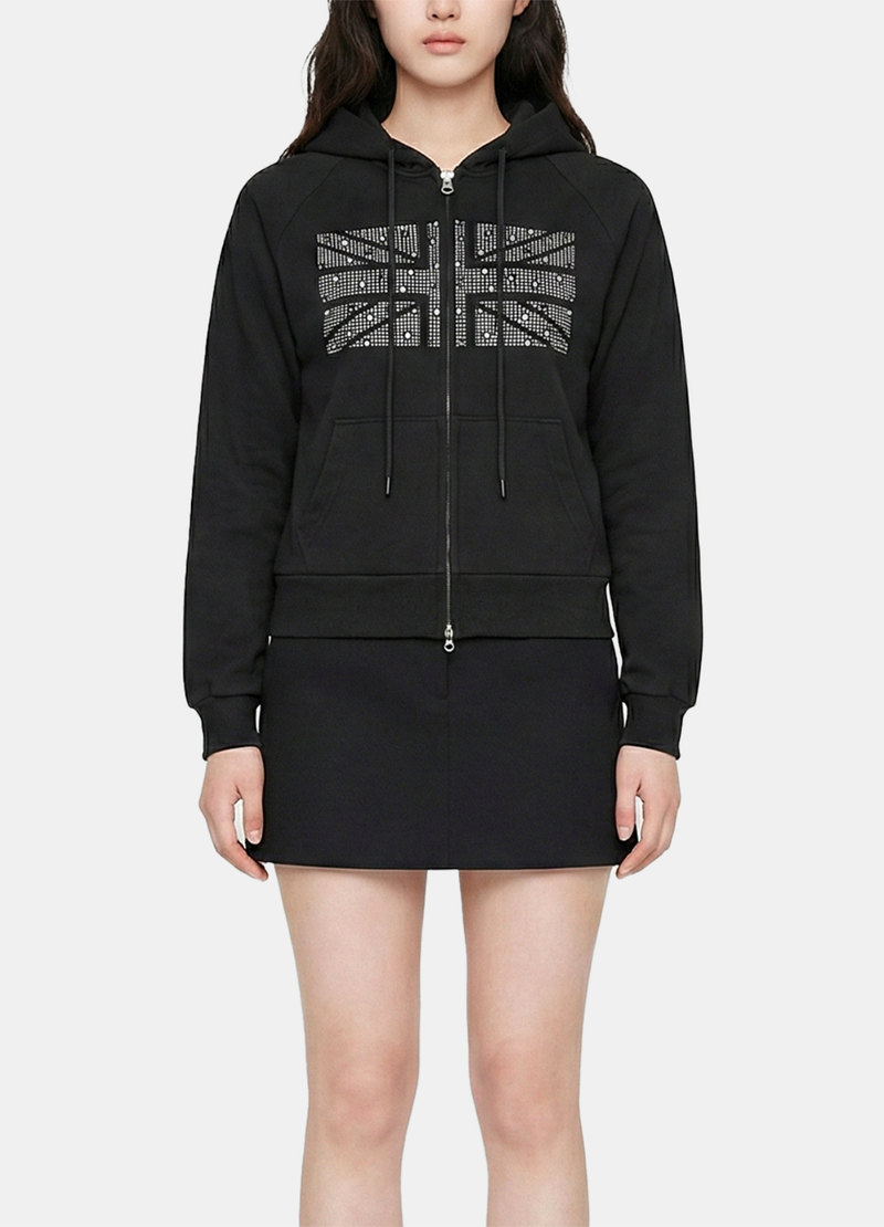 Union Stud Hoodie Zip-up